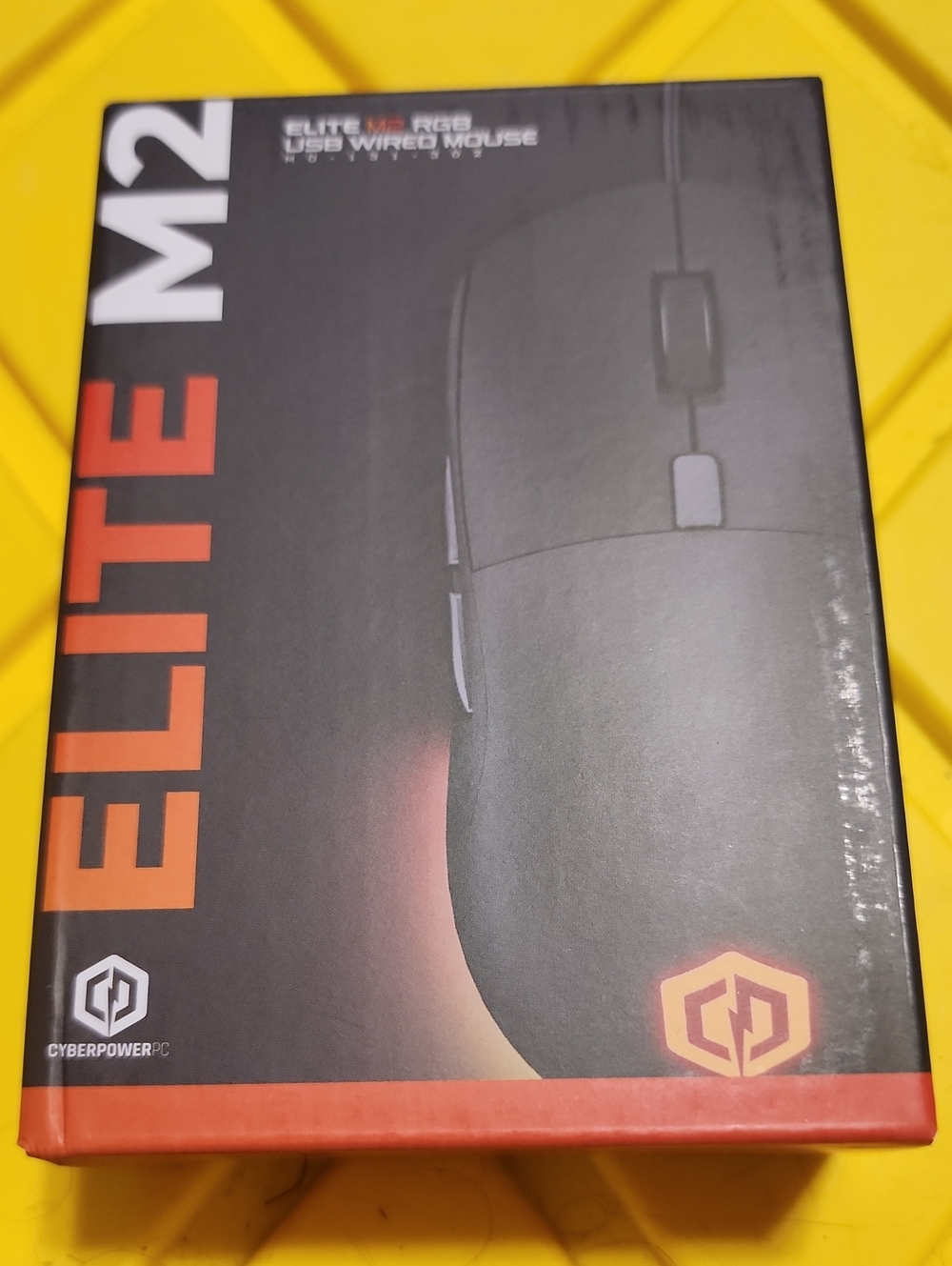 CyberPowerPC Elite M2 Wired RGB Gaming Mouse NWT